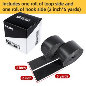 Cierre de velcro con respaldo adhesivo fuerte Sin borde 100% Área de adhesión Fuerza de servicio pesado - Product Image 5