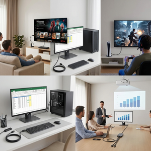 <b>HDMI</b> Type A Male to DVI (18+1) Male Supports 1080P video transmission <b>HDMI</b> 2.0 - DVI Vietnam <b>HDMI</b> A Type to DVI (18+1) <b>Cables</b> - Product Image 2