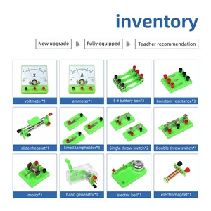 Modelo de Motor eléctrico de <span class=keywords><strong>Física</strong></span> Kit de circuito básico Laboratorio de ciencias Experimento de electricidad Kits DE EDUCACIÓN Enseñanza Escuela secundaria - Product Image 2