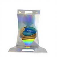 Triangular Foldable Portable Eco-Friendly Paper Box Magnetic Closure Handle Printing Rigid Cardboard Cosmetic Wedding Gift