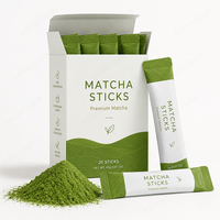 Poudre de thé vert de haute qualité USDA EU, poudre de matcha biologique de qualité cérémonielle UE, en vrac, en sachet individuel