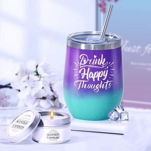 Anpassung Kaffeetasse Bad Dusche Dampfer Kerze Geschenk box Set Luxus Gute Besserung Geschenks ammlung Geben Sie einem Mädchen Weihnachts geschenk - Product Image 5