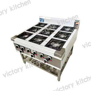 VICTORY Kwali Range Wok de acero inoxidable, estufa integrada, olla, equipo de catering, Serie de cocina para Cocina - Product Image 4