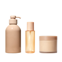 Lot de flacons pulvérisateurs à brume fine en PET de qualité supérieure (500 ml et 200 ml) et de pots à crème en PP avec pompe à lotion – Vente en gros