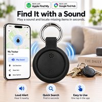 Localizzatore Smart per Cani e Gatti con Batteria CR2032 Sostituibile, Compatibile con Apple Find My e Google Find Hub, Sistema Dual per Animali Domestici