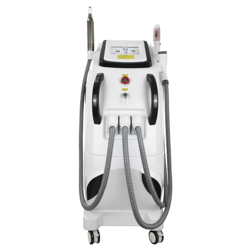 Carbon Nd Yag 3 In 1 Ipl Hair Remova Rf Huidverjongingslicht Kiest Ipl Haartattoo Verwijderingsmachine Huidverstrakking