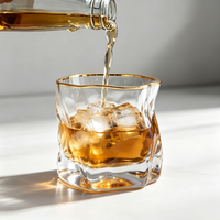 Offres Spéciales – Verres à Whisky Japonais de Luxe en Cristal – Verres à Whisky et à Vin en Cristal Transparent