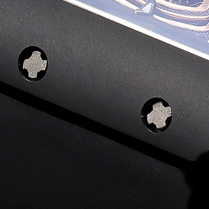 Montre mécanique automatique pour homme, classique, de forme tonneau, ajourée, personnalisée, décontractée, avec éclairage nocturne, en fibre de carbone noire, style Jedi - Product Image 5