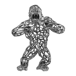 Sculpture de lapin en acier inoxydable, Scultura in Acciaio, statue de lapin ballon - Product Image 6