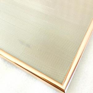 Panneau en treillis métallique décoratif en acier inoxydable à motif personnalisé, résistant à la rouille, maille tissée architecturale pour mur intérieur de luxe - Product Image 2