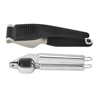 Groothandel Shengkai Merk Duurzame Roestvrijstalen Handleiding Knoflookpers Metalen Stamper Crusher Dunschiller Fruit Groente Gereedschap Hand