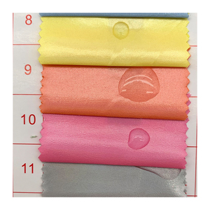 223 tela de poliéster con revestimiento brillante de arcoíris de PU de Alta Luz, <span class=keywords><strong>Material</strong></span> impermeable a prueba de agua para bolsos, chaqueta en Stock - Product Image 2