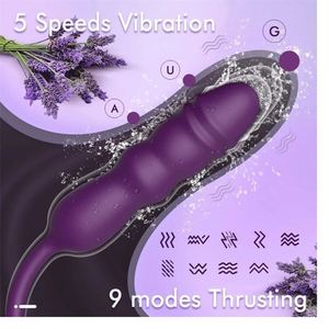Masajeador de próstata Vibrador anal Vibrador de empuje Sexo con A 3 Grlen Sany Xvideos Tb - Product Image 3