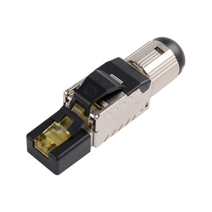 Rj45 toolless che chắn Ethernet mạng nam nối 8 pin cho cat8 8P8C Modular cắm - Product Image 2