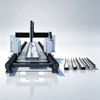 Máquina de Corte Láser de Fibra CNC Profesional para Estructuras de Acero en Forma de H, Corte de Metal de 12kw, 6kw, 20kw