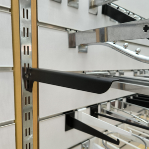 Nuevo soporte de metal Soporte de estante de madera para vertical - Product Image 5