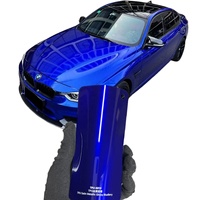 Offre Spéciale Anti-Rayures TPU Satin Métallique Brillant Myrtille Voiture Emballage Feuille PPF Wrap En Gros en Couleur Noire