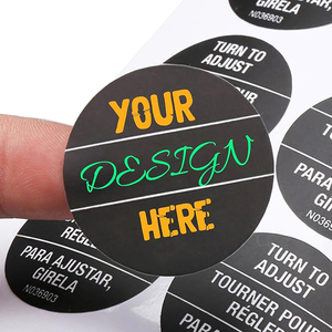 Cá Nhân Tùy Chỉnh Cuộn Không Thấm Nước Lá Vàng Vòng Nhãn In Ấn Tùy Chỉnh Kinh Doanh Sản Phẩm <span class=keywords><strong>Logo</strong></span> Dán Cho Bao Bì Nhãn - Product Image 6