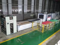Machines de thermoformage 3d Super septembre Corian, machines de formage sous vide de surface solide pour porte d'armoire