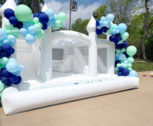 Công nghệ tinh vi đám cưới sinh nhật bên trang trí nhà bị trả lại với bóng bay <span class=keywords><strong>Inflatable</strong></span> lâu đài bouncy - Product Image 1