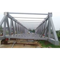 Kits de Estructura de Acero para Puentes Arqueados Prefabricados Modernos con Estándar Europeo de la Marca Senwang, Diseño de Modelo 3D