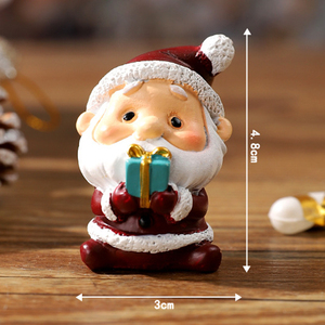 2025 New Mini Nhựa Giáng Sinh Trang Trí Món Quà Kid Đồ Chơi Santa Claus Giáng Sinh Bức Tượng Động Vật Elk Giáng Sinh Trang Trí Máy Tính Để Bàn Trang Trí Nội Thất - Product Image 3