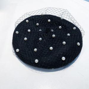 Sombrero de Pescador de Malla con Diamantes Brillantes para Mujer, Estilo Otoño/Invierno, con Cristales, para Sesiones de Fotos, con Diseño Recortado - Product Image 6