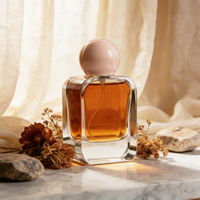Botol Parfum Kaca Kosong 50ml Kemasan Massal Desain Polos Tanpa Logo