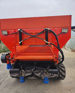 Penyebar Pupuk Jenis Crawler, Dapat Ditarik Traktor, Dapat Beradaptasi Segala Medan, Mengatasi Pupuk Kering, Basah, dan Menggumpal - Product Image 4