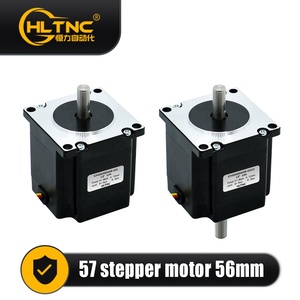มอเตอร์สเต็ปเปอร์6.35มม. 8มม. 2เฟส Nema23 56มม. 1.2nm 57HS56-3004 ° 1.8 - Product Image 2