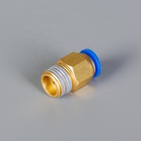 Système pneumatique accouplement de tubes mâle, connexion rapide, 1 pièce, prix d'usine