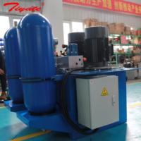 Estación de Bombeo Hidráulica de Gran Capacidad con Doble Bomba, Circuito de Aceite Dual, Radiador Enfriado por Ventilador y Molde de Fundición a Presión