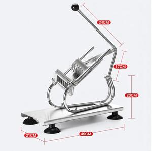 SUNMAX Restaurant-Machine de préparation des aliments de qualité-Hacher la tranche et la grille avec un dispositif puissant Machine de découpe de pommes de terre en acier inoxydable - Product Image 2