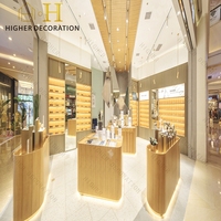 Vitrines lumineuses LED au design moderne pour magasin d'optique, présentoirs à lunettes et kiosque à lunettes de soleil pour accessoires d'optique