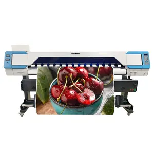 Grote Korting Flex Banner Inkjet Drukmachine 1.8M 6ft I3200 Xp600 Eco Oplosmiddel Printer Autosticker Buitenreclame
