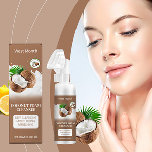 Espuma Facial de Coco con Colágeno y Aceite de Coco, Limpia Profundamente los Poros, Refresca e Hidrata, Sin Silicona ni Parabenos, para Todo Tipo de Piel - Product Image 1