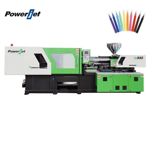 Piccola macchina di stampaggio ad iniezione di plastica fare gel inchiostro della penna multi colore della macchina della penna con servo motore 200TON