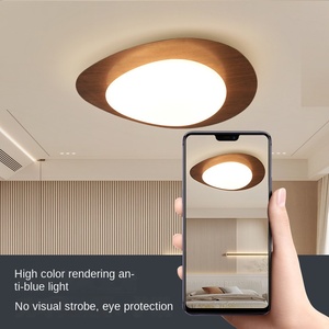 ไฟเพดาน LED แบบโมเดิร์นพร้อมรูปดวงจันทร์สำหรับติดตั้งบนพื้นผิวในอาคารฐานโลหะสำหรับโรงแรม - Product Image 5