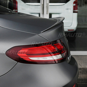 สปอยเลอร์หลังรถยนต์แบบมันเงาสีดำ/ลายคาร์บอนไฟเบอร์ สำหรับ Mercedes Benz C Coupe C205 2015-2021 C Class - Product Image 5