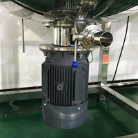 Réservoir mélangeur pour savon liquide avec le chauffage de vapeur ou chauffage électrique
