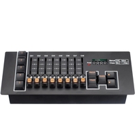 Mini Console d'Éclairage Scénique DMX 2026 / Contrôleur de Lumière DJ DMX / Contrôleur DMX 40 Canaux / Contrôle DMX avec Batterie