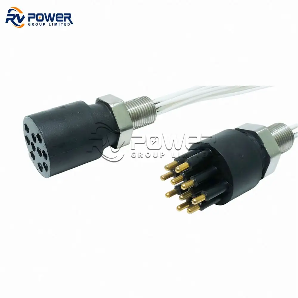 Highly waterproof polyurethane watertight 5pin male connector to USB cable bnc underwater connector
