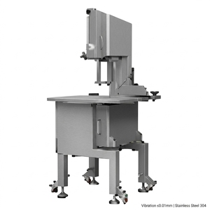 Commercial Meat <b>Bone</b> <b>Saw</b> Machine Stainless Steel Butcher Shop Equipment for Frozen Fish Beef Cutting B2428 Premium SUS 304 Stain - Product Image 6