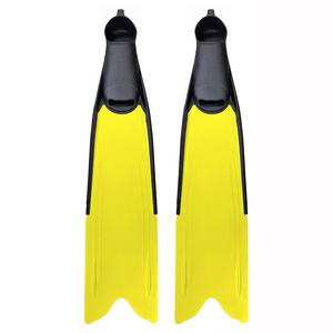 Aloma fabrika doğrudan dalış ekipmanları ayak cep Flipper yumuşak silikon kauçuk Fin uzun bıçak tüplü serbest yüzgeçleri - Product Image 3