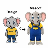Costume de mascotte animale en EVA sur mesure, taille adulte 2M, pour jeu de rôle, promotion d'Halloween