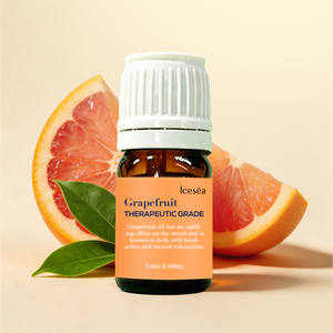 Huile de Pamplemousse OEM 100% Pure Non Diluée Pressée à Froid pour Diffuseur d'Aromathérapie Soin de la Peau Marque Privée Vente en Gros - Product Image 1