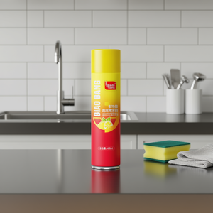 Nettoyant mousse multi-usages Biaobang 668 ml, parfum citron, spray aérosol pour le nettoyage de plusieurs surfaces - Product Image 2