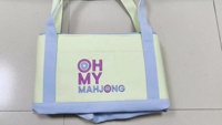 Sac de transport pliable pour Mahjong américain, grande capacité, en tissu Oxford, avec longue bandoulière pour le voyage