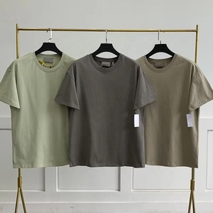 T-shirts vierges pour hommes de créateur, 100 % coton, unisexe, haute qualité, épais, style streetwear, avec motifs graphiques de qualité supérieure - Product Image 1