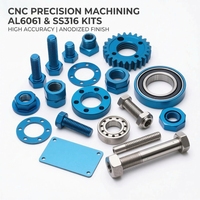 Pièces usinées CNC de précision sur mesure en acier inoxydable, aluminium et titane, services OEM/ODM avec usinage par électroérosion à fil et brochage